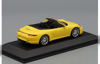 PORSCHE 911 (991) Carrera 4S Cabriolet (2013), yellow