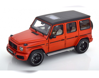 MERCEDES-BENZ AMG G63, matt-orange-matt-black