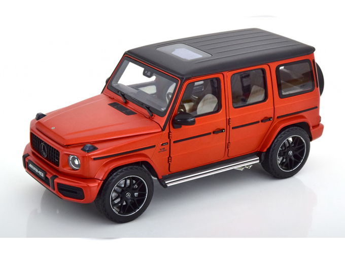 MERCEDES-BENZ AMG G63, matt-orange-matt-black