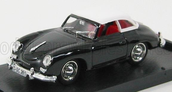 PORSCHE 356 Hard Top 1952, Black White