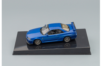 NISSAN Skyline GT-R R34 (1999), blue