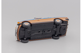 MERCEDES-BENZ W123 ГАИ города Москва СССР, Полицейские Машины Мира 59, коричневый