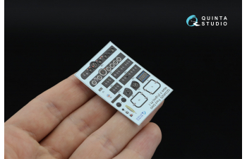 3D Декаль интерьера кабины Ford GT40 Mark II (Fujimi) (Малая версия)