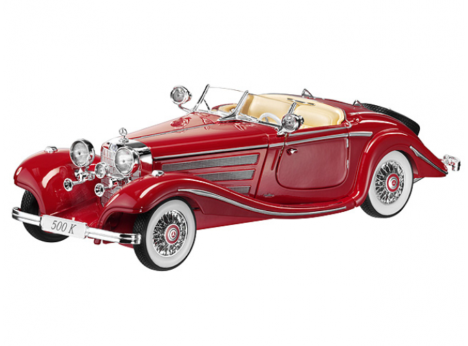 MERCEDES-BENZ 500K Spezial-Roadster W29 (1936), red