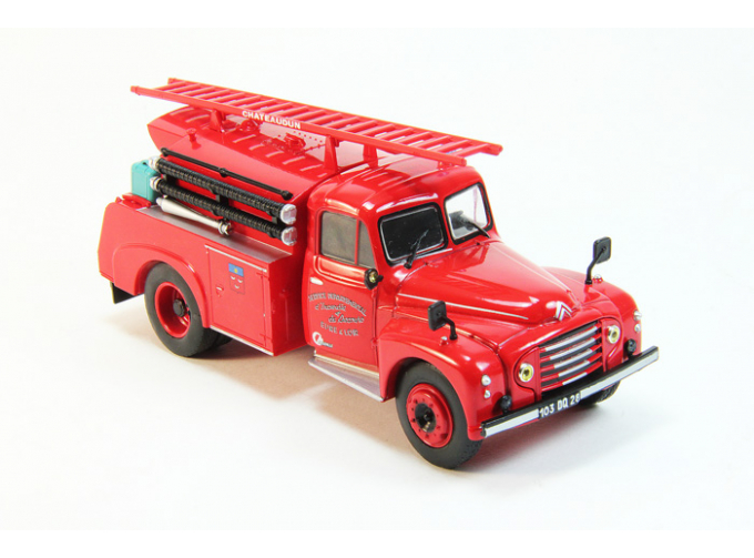 CITROEN 46 CD Camion-Citerne Drouville de Châteaudun, Plus Beaux Camions de Sapeurs-Pompiers № 67