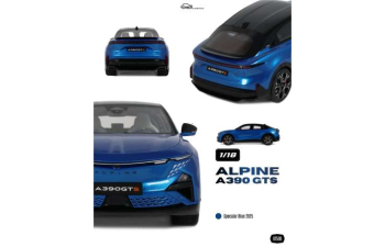 ALPINE A390 GTS *Resin series* (2025), specular blue
