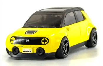 Honda E, yellow