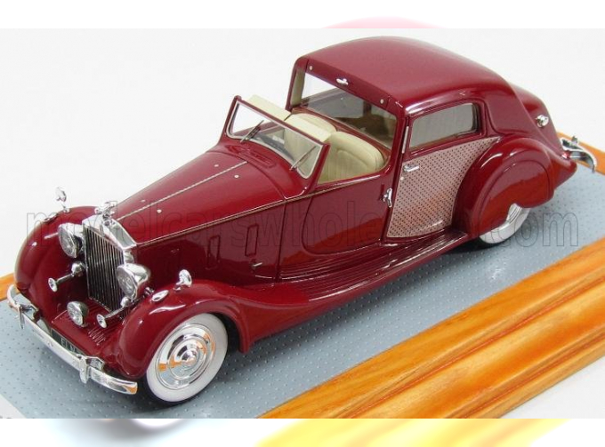 ROLLS ROYCE Piii 3cm61 Sedanca De Ville Park Ward Semiconvertible (1937), Red