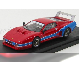 FERRARI 512 Bb Shilhouette Prova 1978, Red Blue