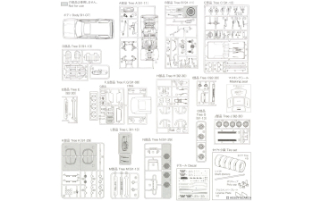 Сборная модель Toyota HiLux Surf SSR-X Wide Body '91