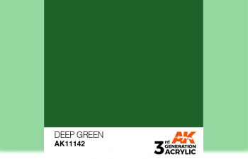 Краска акриловая 3rd Generation Deep Green 17ml