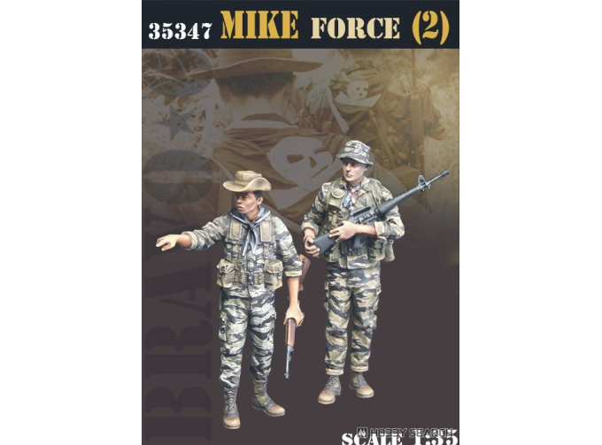Фигурки командование мобильных ударных сил армии США (2) / MIKE Force (2)