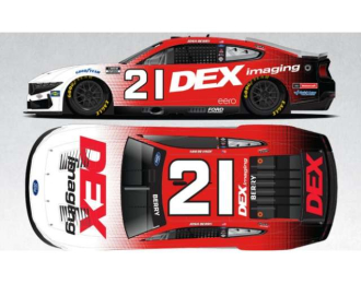 Ford Mustang #21 Josh Berry *Dex Imaging*, red/white 2025