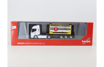 Iveco Stralis XP SemiTrailer Eurotainer, white