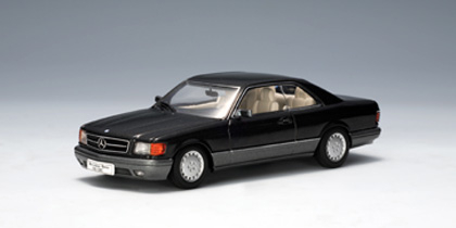 MERCEDES-BENZ 500 SEC (W126) Coupe 1981, Black