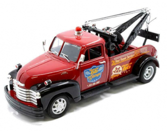 CHEVROLET 3800 Tow Truck (1953), красный