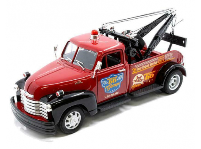 CHEVROLET 3800 Tow Truck (1953), красный