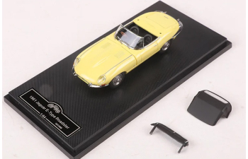 JAGUAR E-type Roadster (1961), yellow