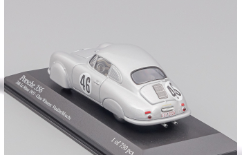 PORSCHE 356 #48 Veuillet / Mouche Class Winners 24h Le Mans (1951), silver