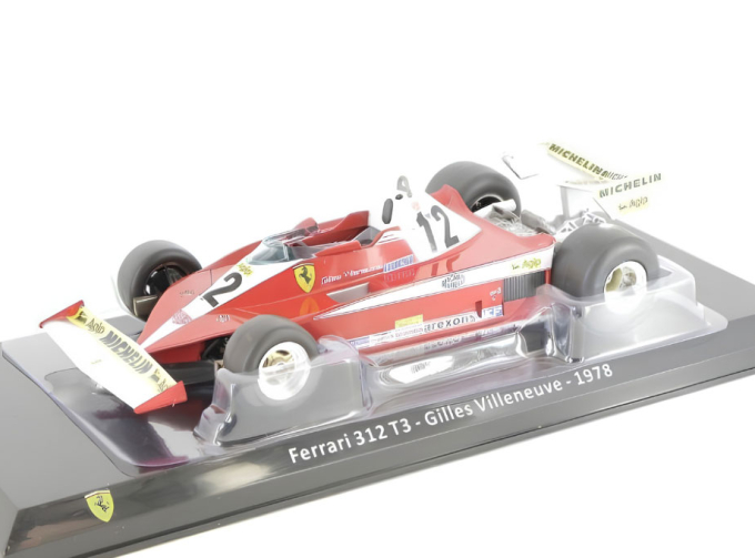 FERRARI 312 T3 - 1978 - Gilles Villeneuve, Les Grandes Ferrari F1 Mythe et Passion