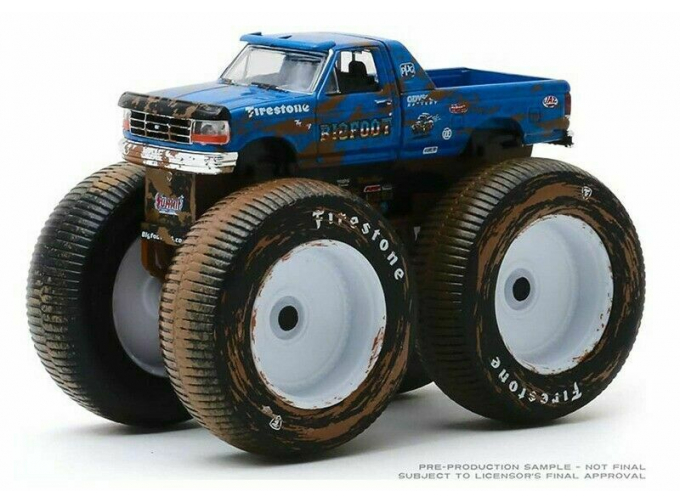 FORD F-250 Monster Truck #5 (Dirty Version) Bigfoot 1996