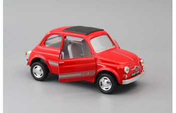 FIAT 500, red