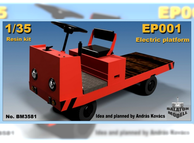 Сборная модель EP001 electric platform truck