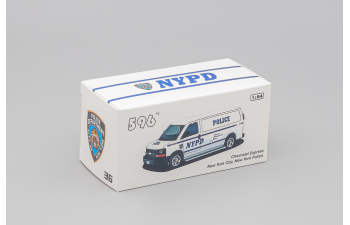 CHEVROLET Express New York City, New York Police, white