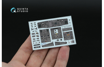 3D Декаль интерьера кабины HH-60G Pave Hawk (Kitty Hawk)