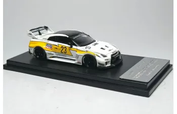 NISSAN LB GTR GT Flash Ver. 2, white/yellow