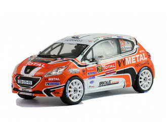 PEUGEOT 208 R2 #29 K.Abbring - P.Vyncke Rallye du Condroz 2013