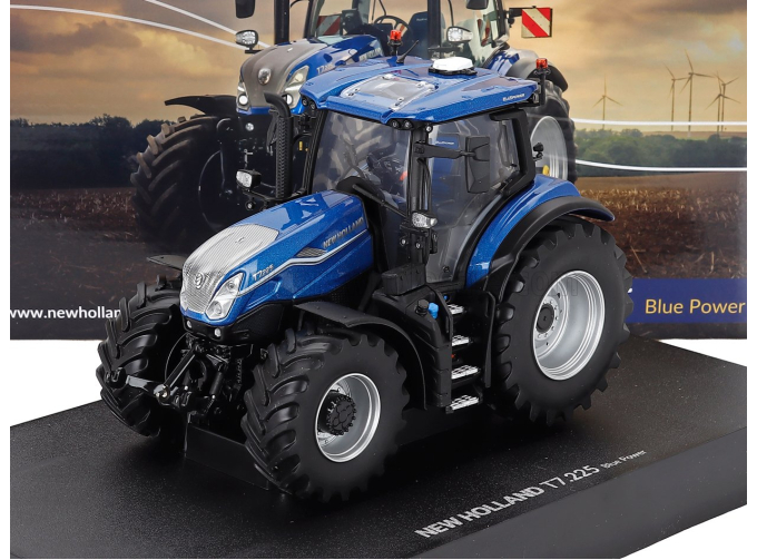 NEW HOLLAND T7.225 Tractor Blue Power (2024), Blue Black