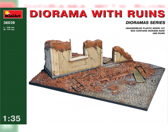 Сборная модель Наборы для диорам DIORAMA WITH RUINS