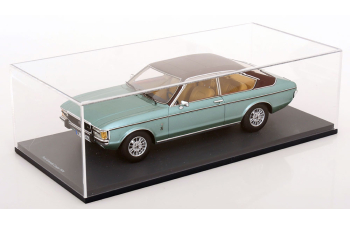 FORD Granada Coupe (1974), turquoise-blue matt-black