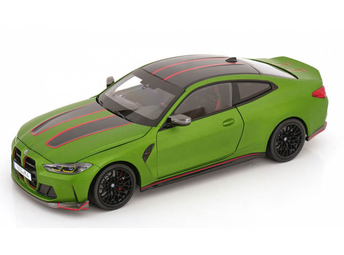 BMW M4 CSL (2023), matt-green metallic