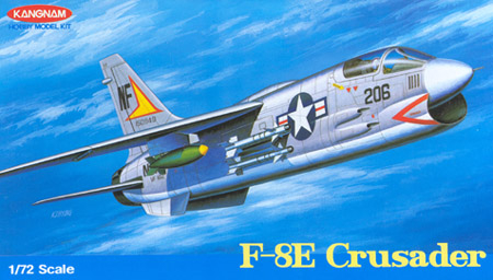 Сборная модель Самолет F-8E CRUSADER
