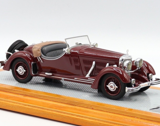 Mercedes-Benz 500K Russian Roadster 1934 Sindelfingen sn105351 Current Car, Burgundy