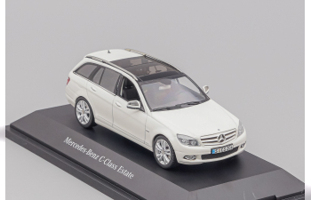 MERCEDES-BENZ C-Klasse T-Modell Avantgarde (S204), white calcite