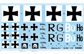 Сборная модель Albatros D.I