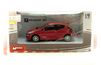 PEUGEOT 207 3-dr, red