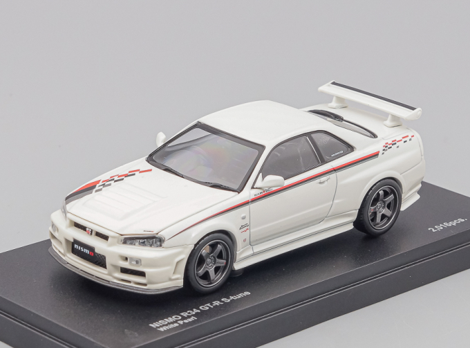 NISSAN Nismo GT-R (R34) S-Tune, white pearl