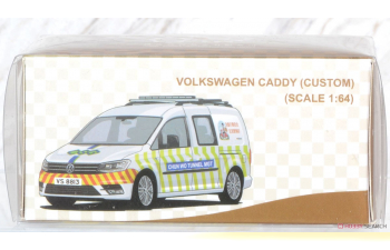 VOLKSWAGEN Caddy Maxi *Chun Wo* Patrol car, white/yellow