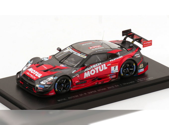 NISSAN GT-R No 1 Super GT500 Rd 1 Okayama, Matsuda/Quintarelli (2015)