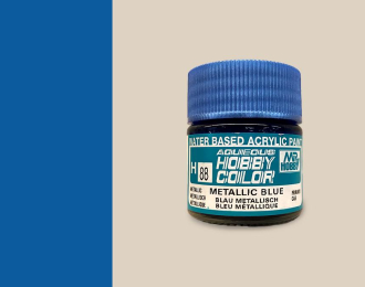 Краска акриловая металлический синий METALLIC BLUE,10мл