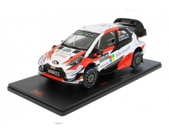 TOYOTA Yaris WRC #8 "Microsoft" Tänak/Jarveoja победитель Rally Sweden Чемпион мира 2019