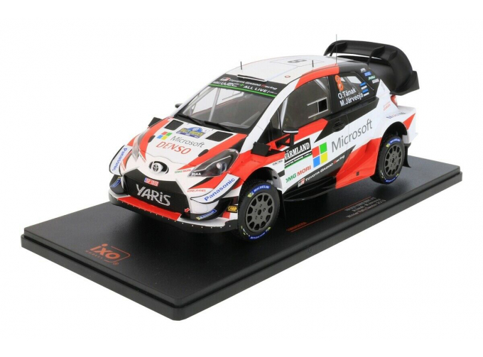 TOYOTA Yaris WRC #8 "Microsoft" Tänak/Jarveoja победитель Rally Sweden Чемпион мира 2019