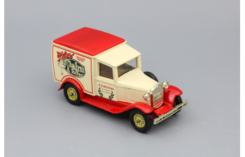 FORD Model A WALTERS PALM TOFFEE 1930, beige / red