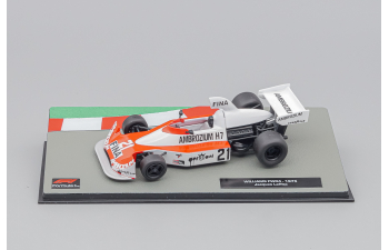 WILLIAMS F1 Fw04 #21 Season (1975) Jacques Laffite, Red White