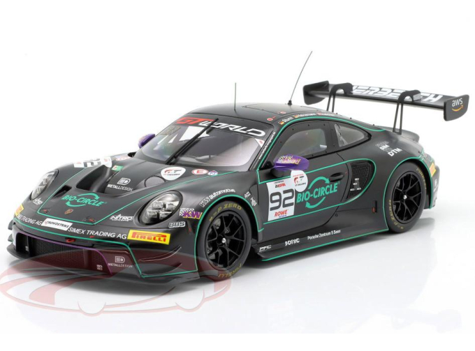 Porsche 911 GT3 R (992) №92 Herberth Motorsport 24h Spa-Francorchamps im Heinemann, Rolf Ineichen, Joel Sturm (2025)