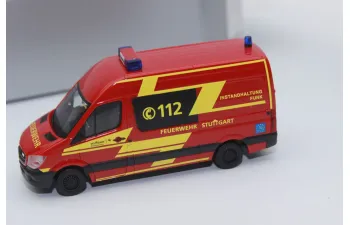 MERCEDES-BENZ Sprinter Berufsfeuerwehr Stuttgart, red/yellow